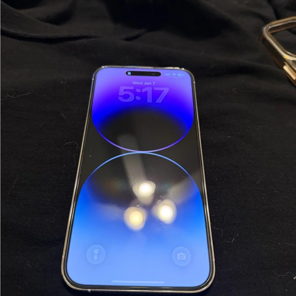 Apple iPhone - Blue and Black Display